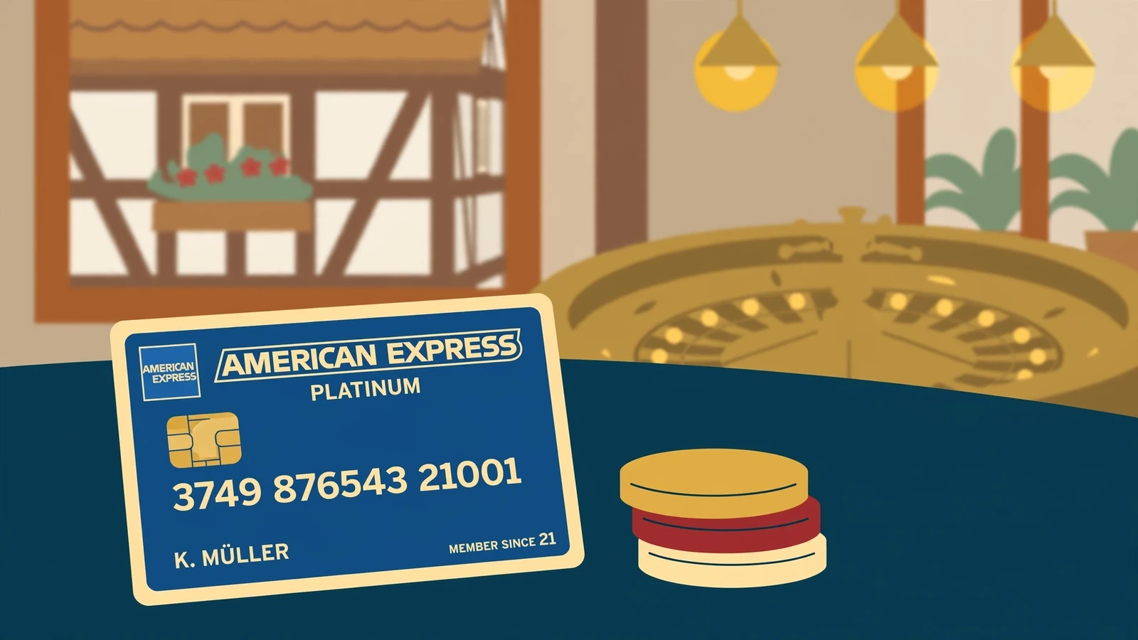 Online-Casinos mit American Express bezahlen