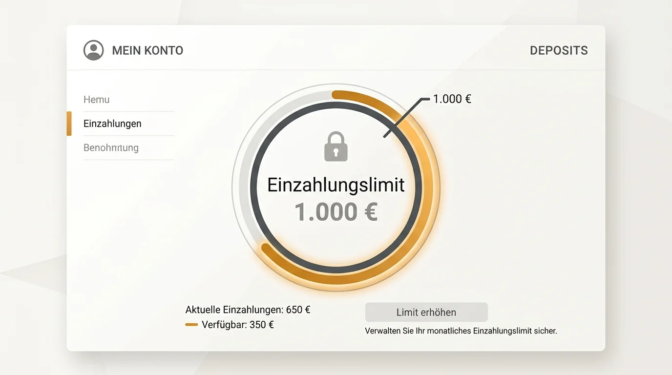 Visualisierung des anbieteruebergreifenden Einzahlungslimits von 1.000 Euro pro Monat ueber LUGAS