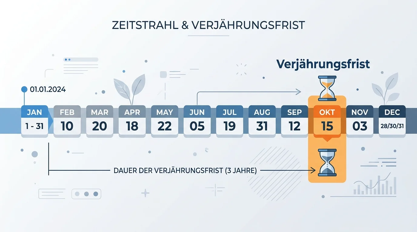 Darstellung einer Verjährungsfrist für die Rückforderung von Spielverlusten